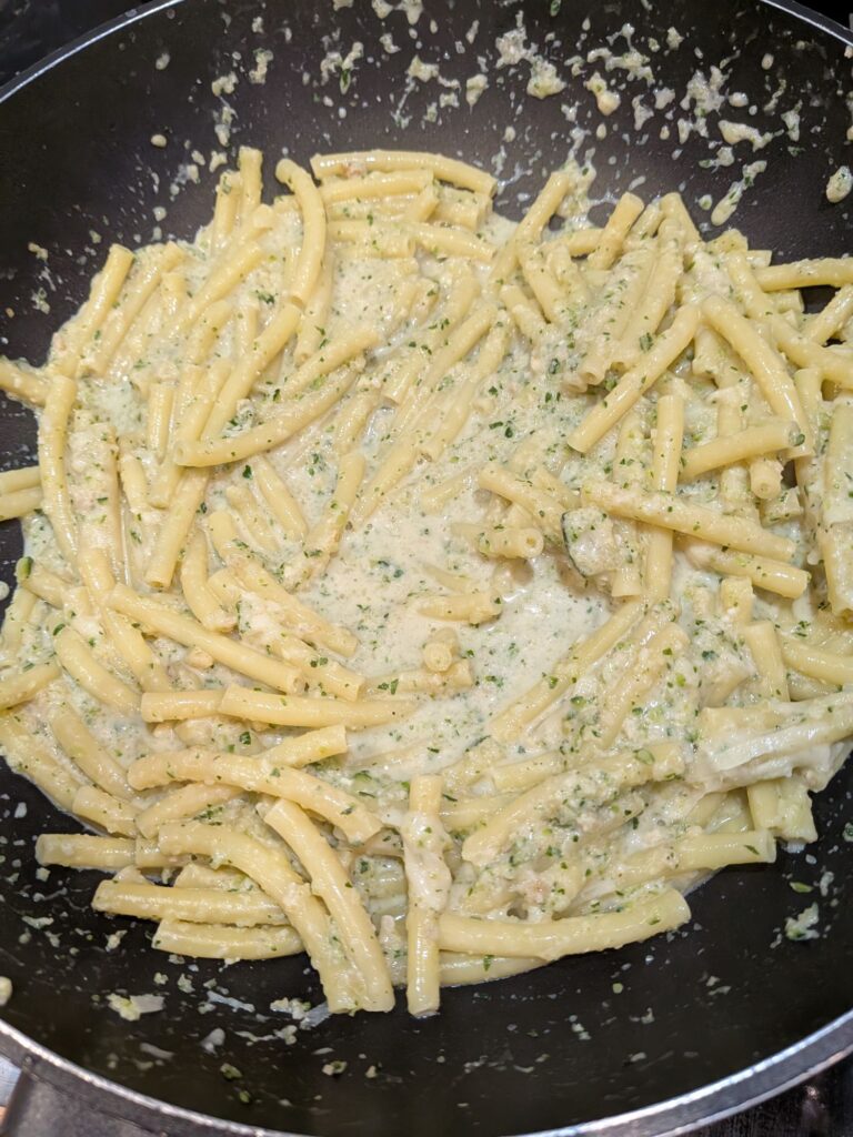 Zucchinisahnesoße